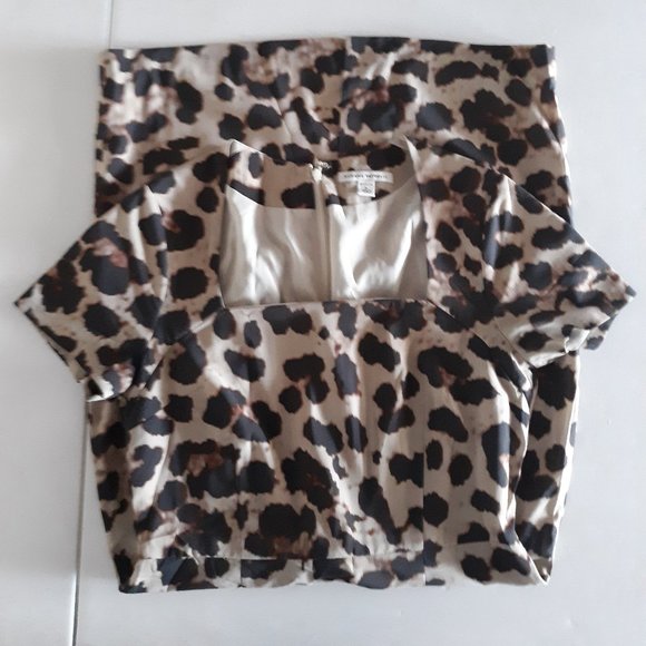 Banana Republic Cheetah Print Work Dress - Picture 3 of 7